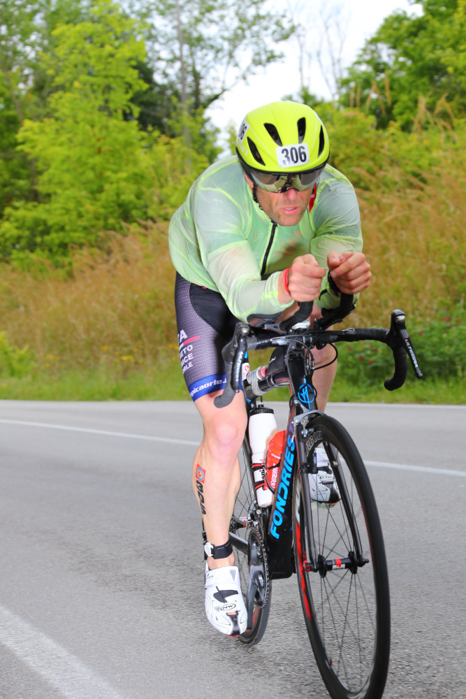 Alessandro Boz bici mezzo ironman riccione