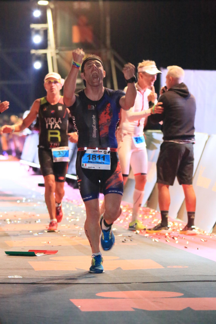 Alessando Boz finisher ironman